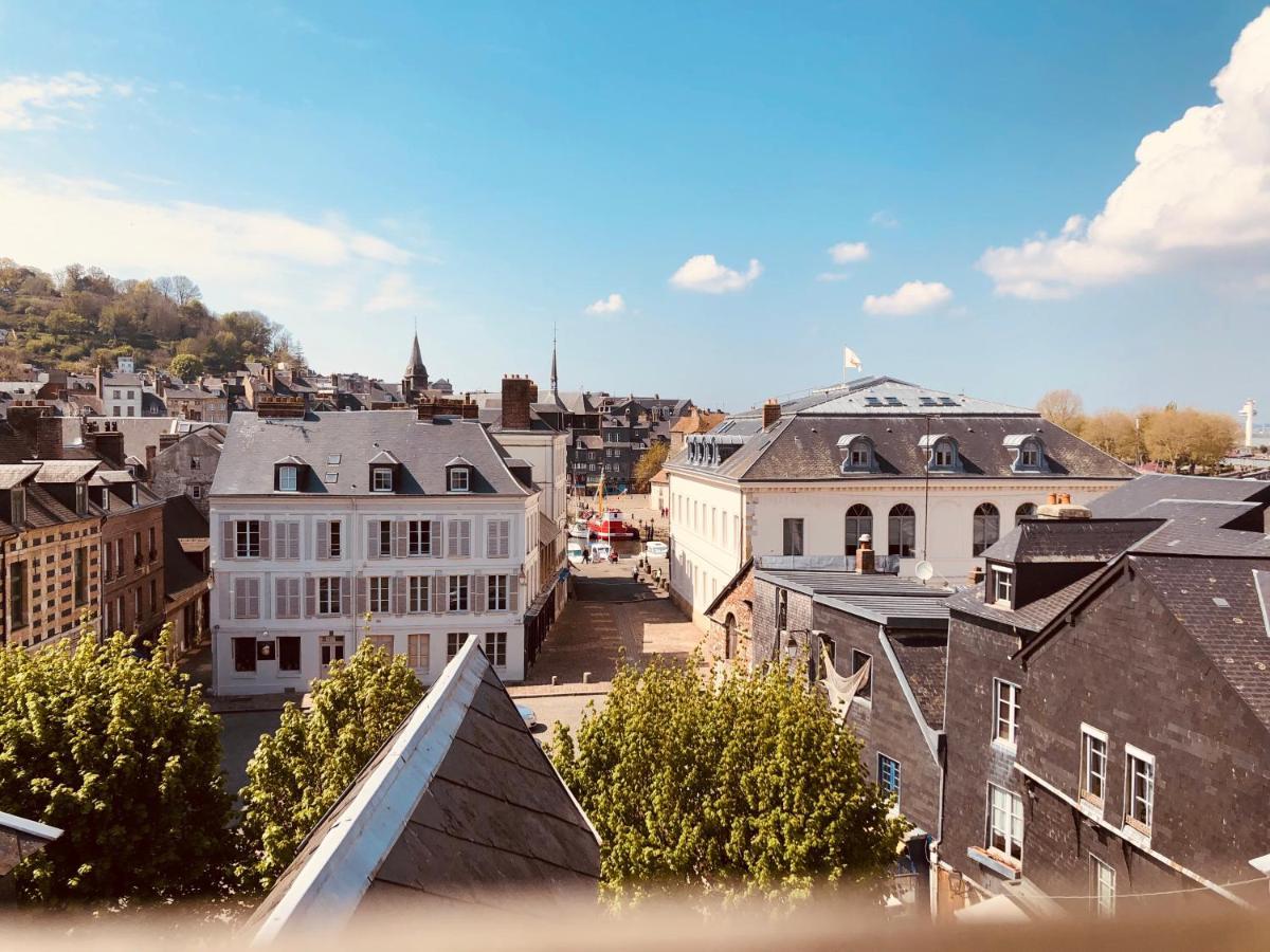 Le Duplex Ou L'Appart D'Agnes" Honfleur Eksteriør bilde