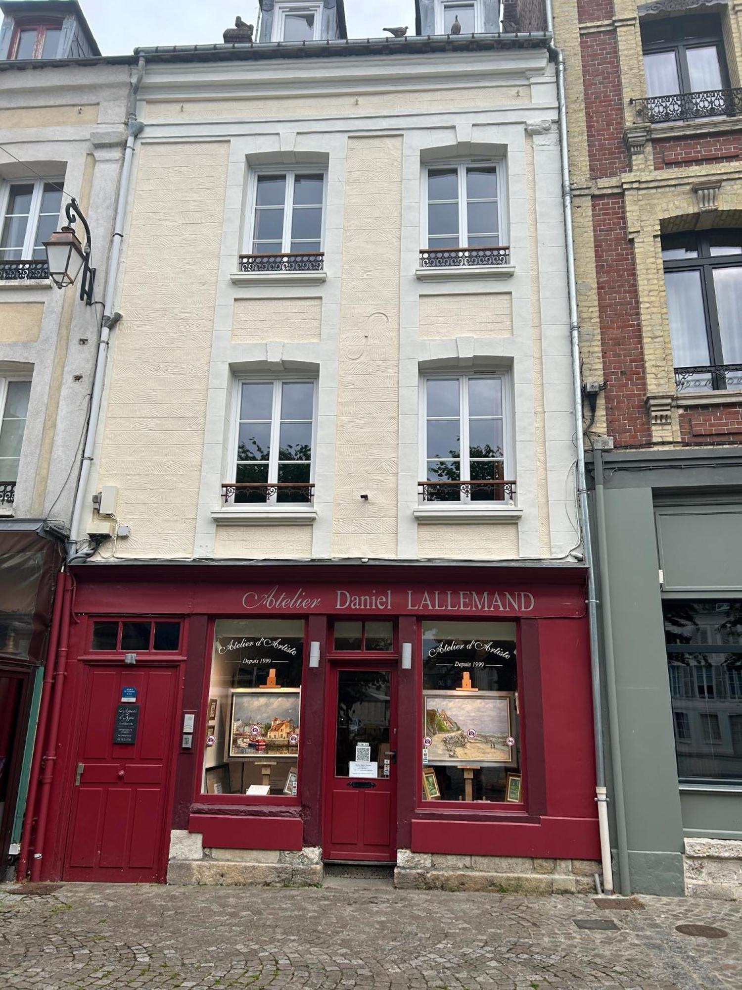 Le Duplex Ou L'Appart D'Agnes" Honfleur Eksteriør bilde